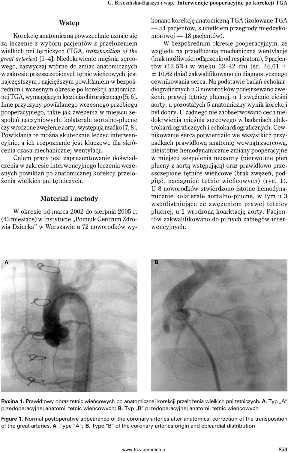 arteries) [1 4].