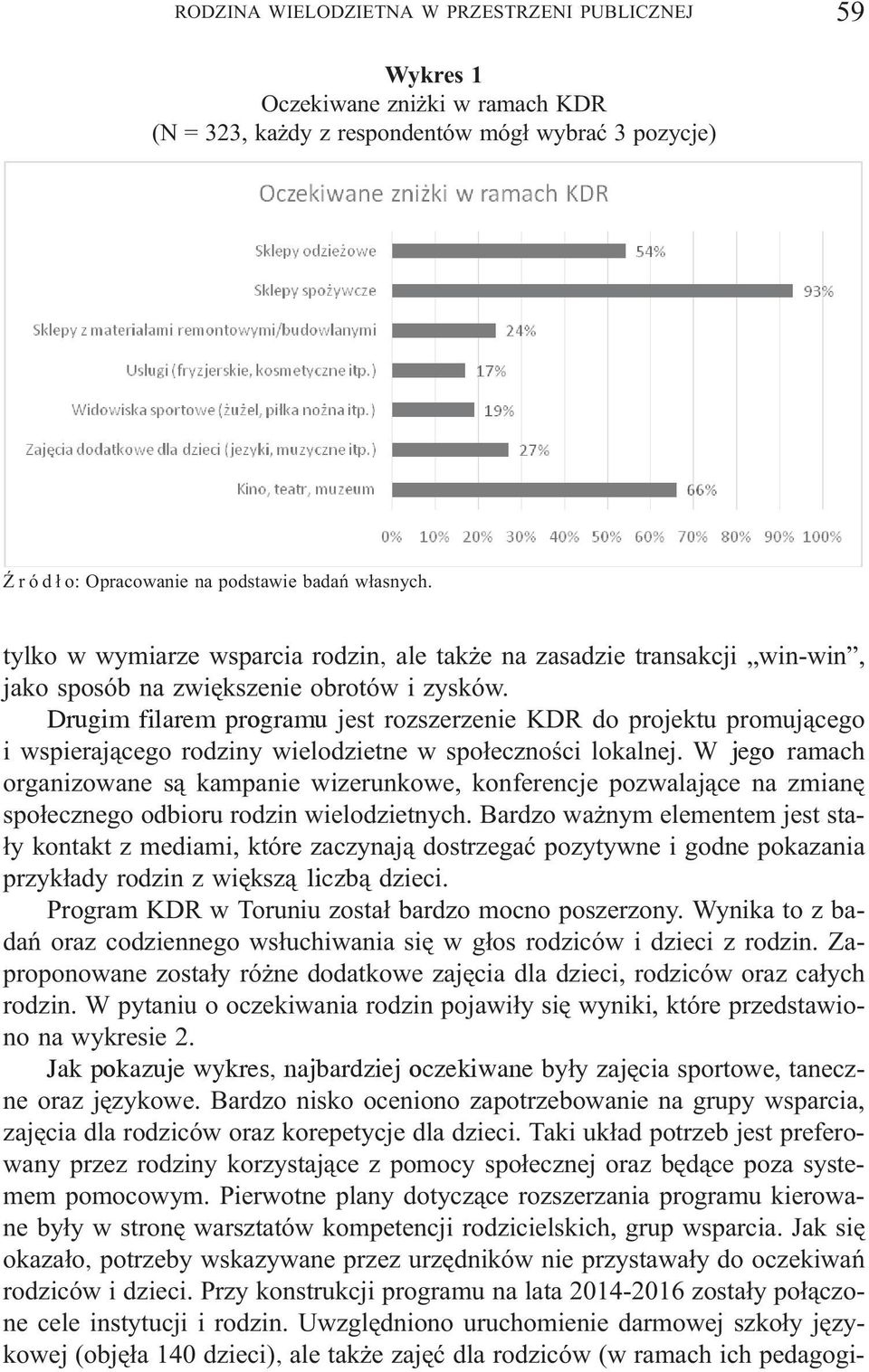 Drugim filarem programu jest rozszerzenie KDR do projektu promuj¹cego i wspieraj¹cego rodziny wielodzietne w spo³ecznoœci lokalnej.