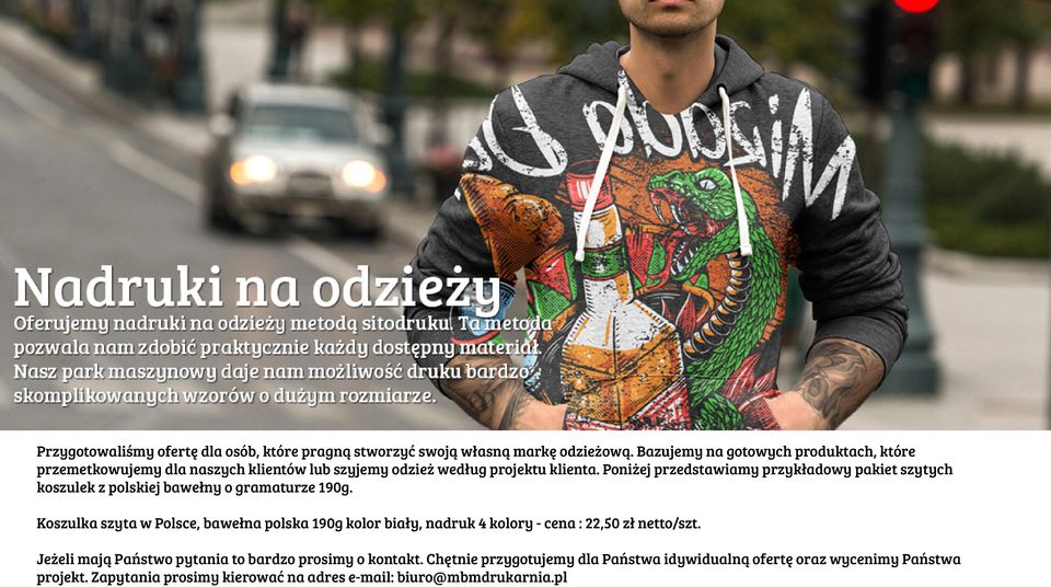 według projektu klienta.