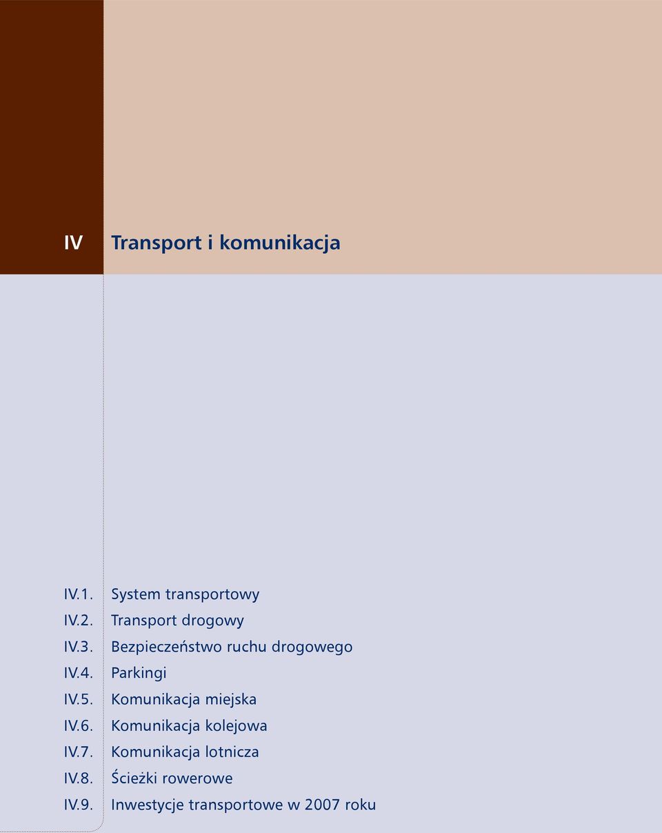System transportowy Transport drogowy Bezpieczeństwo ruchu drogowego