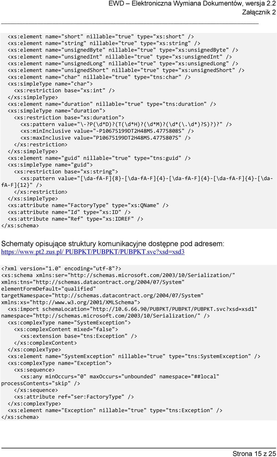 type="xs:unsignedshort" /> <xs:element name="char" nillable="true" type="tns:char" /> <xs:simpletype name="char"> <xs:restriction base="xs:int" /> </xs:simpletype> <xs:element name="duration"