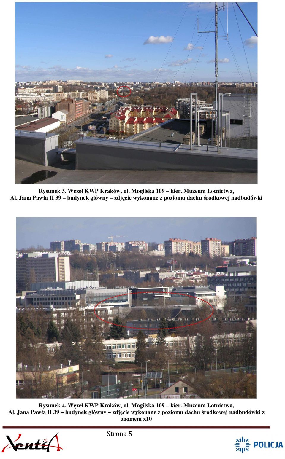 Rysunek 4. Węzeł KWP Kraków, ul. Mogilska 109 kier. Muzeum Lotnictwa, Al.
