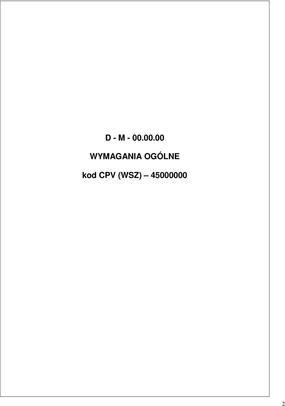 WYMAGANIA