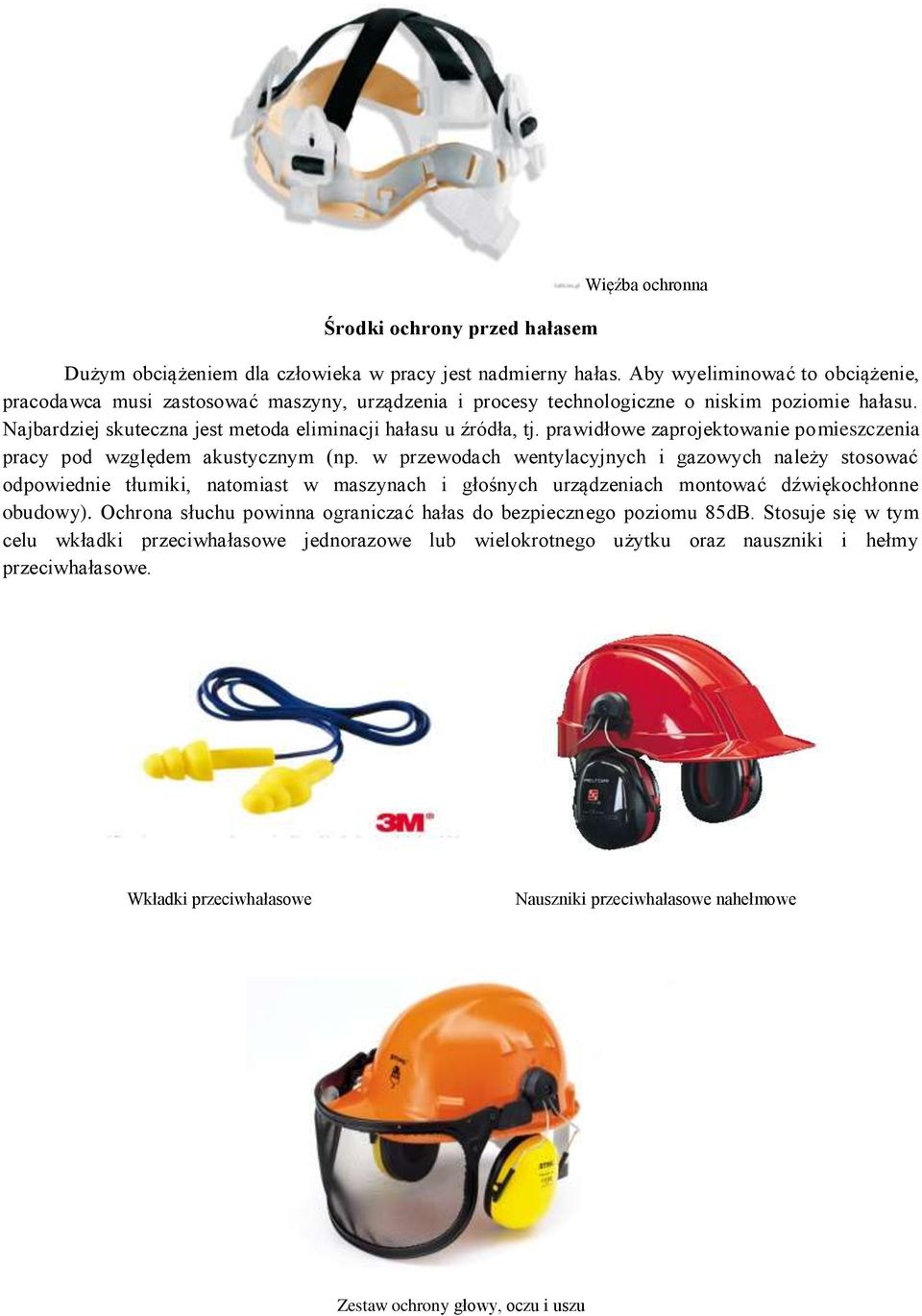 prawidłowe zaprojektowanie pomieszczenia pracy pod względem akustycznym (np.