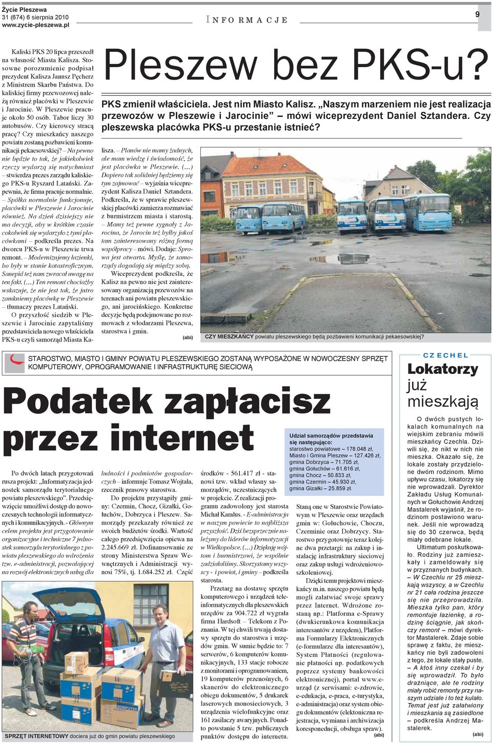 Kaliski PKS 20 lipca przeszedł na własność Miasta Kalisza. Stosowne porozumienie podpisał prezydent Kalisza Janusz Pęcherz z Ministrem Skarbu Państwa.