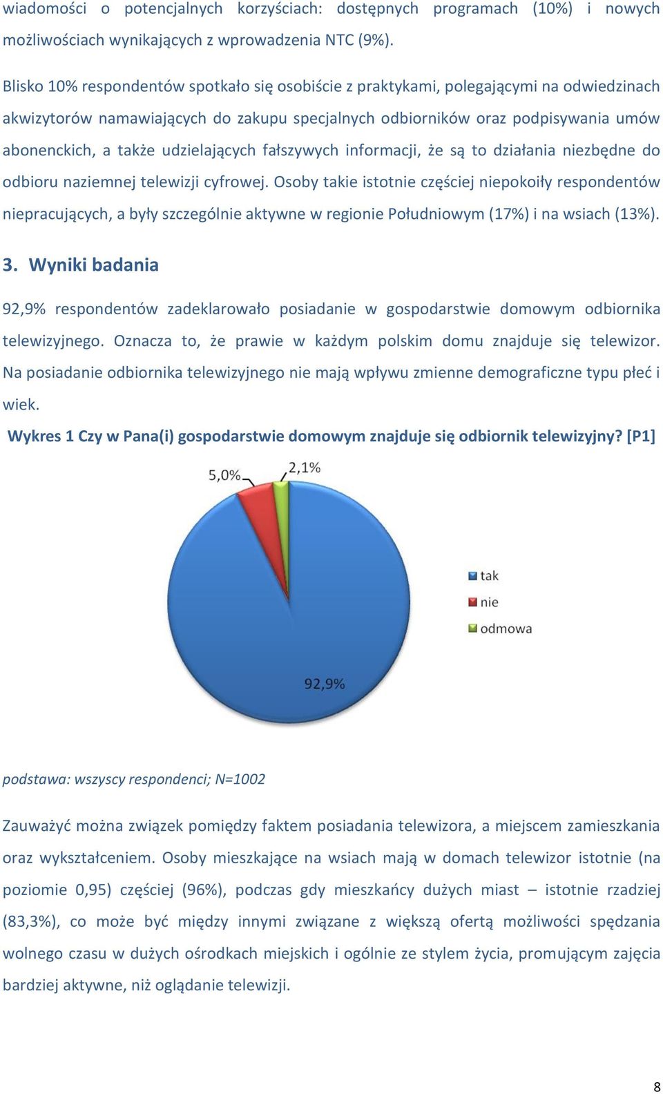 udzielających fałszywych informacji, że są to działania niezbędne do odbioru naziemnej telewizji cyfrowej.