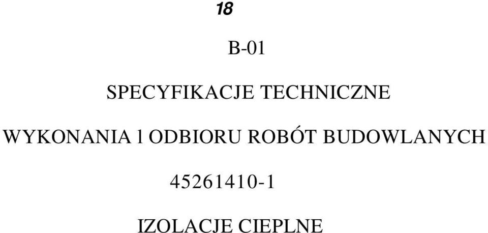 ODBIORU ROBÓT