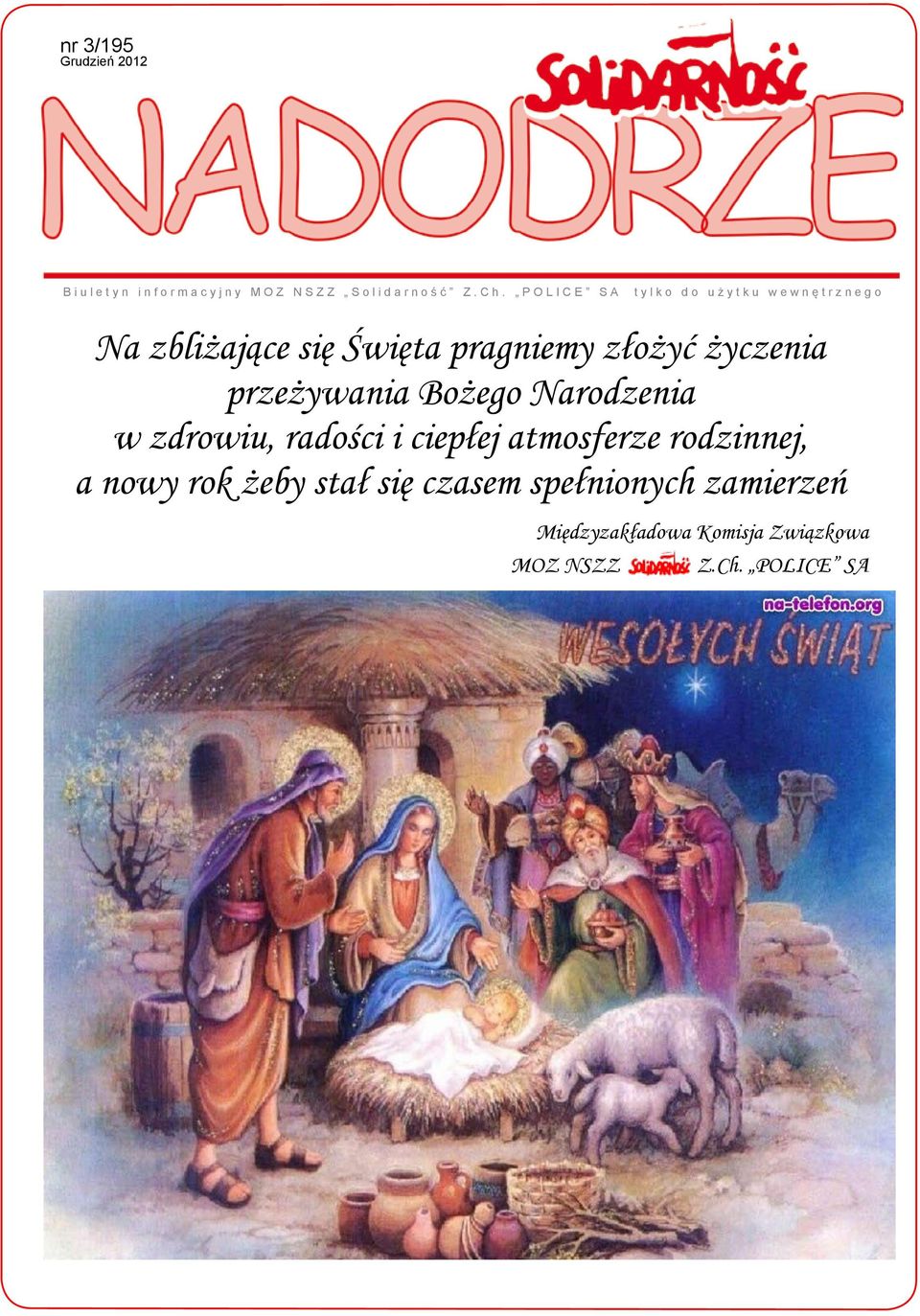 życzenia przeżywania Bożego Narodzenia w zdrowiu, radości i ciepłej atmosferze