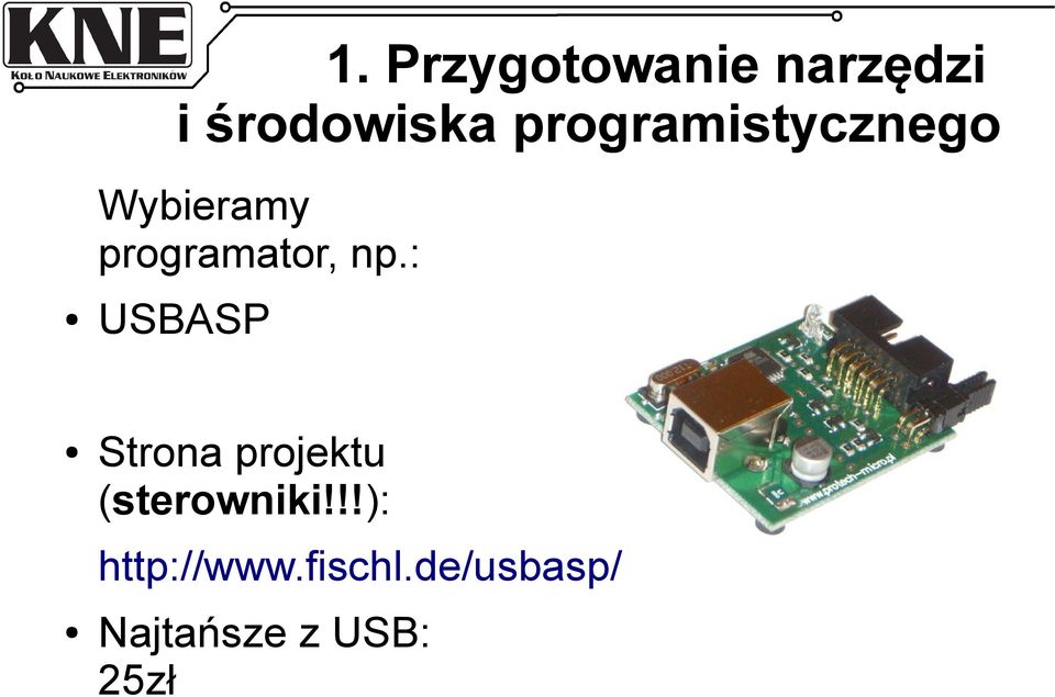 : USBASP Strona projektu (sterowniki!