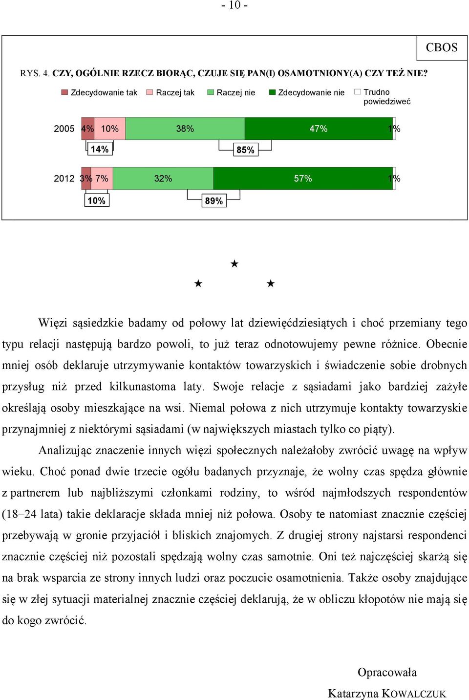 i choć przemiany tego typu relacji następują bardzo powoli, to już teraz odnotowujemy pewne różnice.