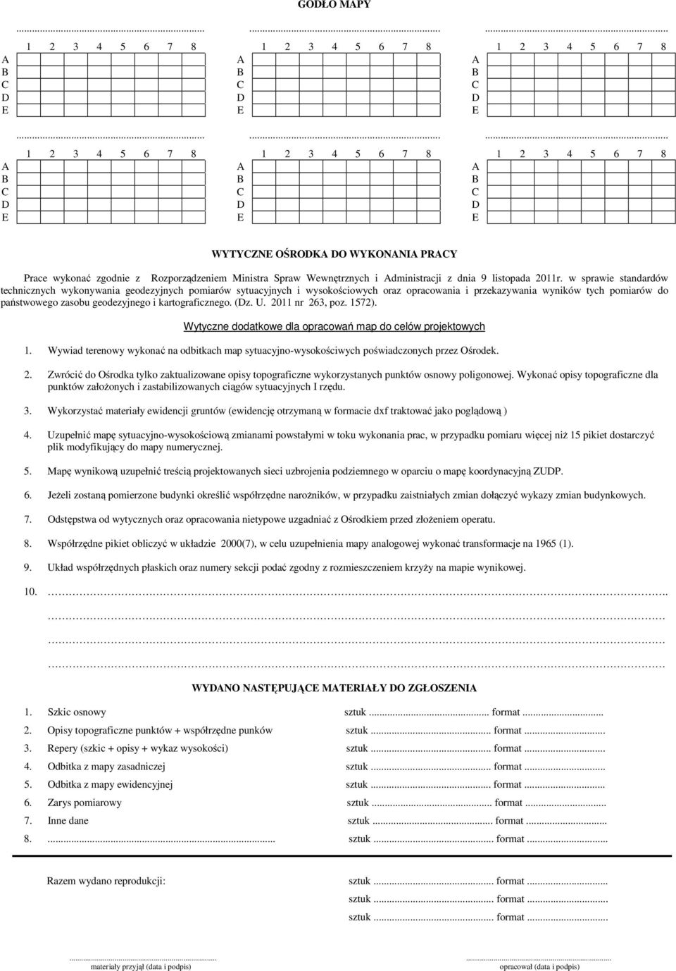 Administracji z dnia 9 listopada 2011r.