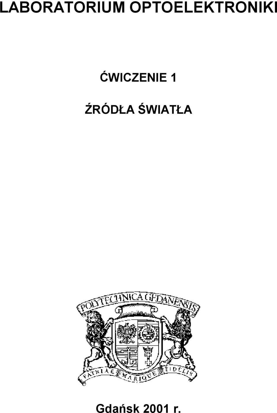 ĆWICZENIE 1