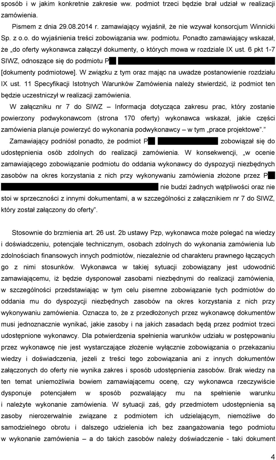 Sławomir Golenko [dokumenty podmiotowe]. W związku z tym oraz mając na uwadze postanowienie rozdziału IX ust.