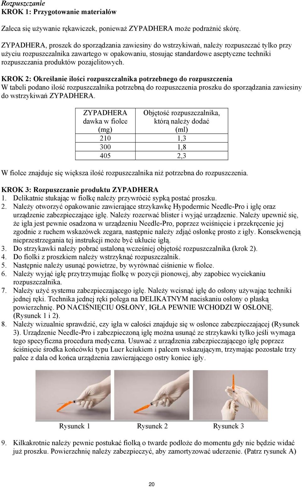 produktów pozajelitowych.