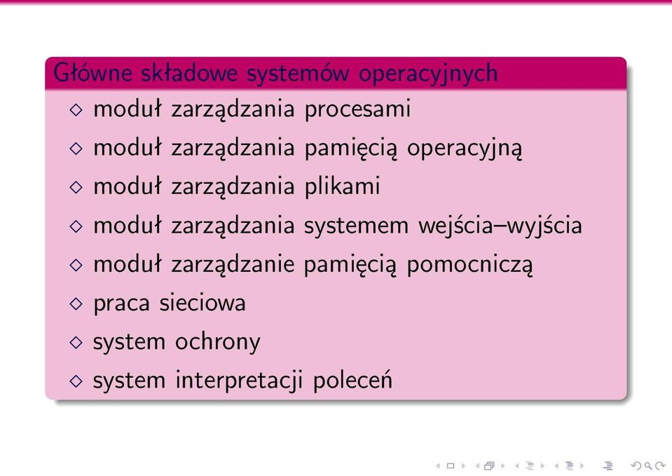 moduł zarządzania systemem wejścia wyjścia moduł zarządzanie