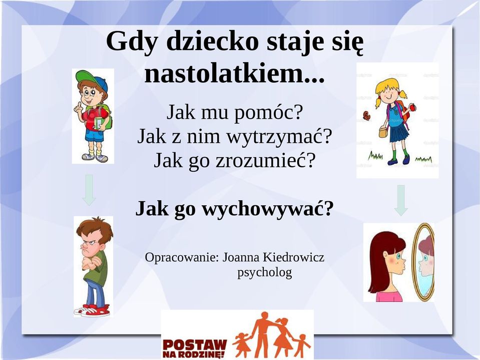 Jak go zrozumieć? Jak go wychowywać?