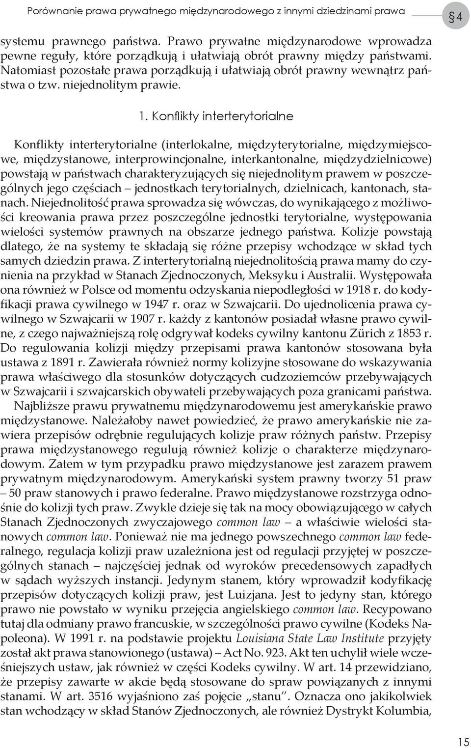 niejednolitym prawie. 1.