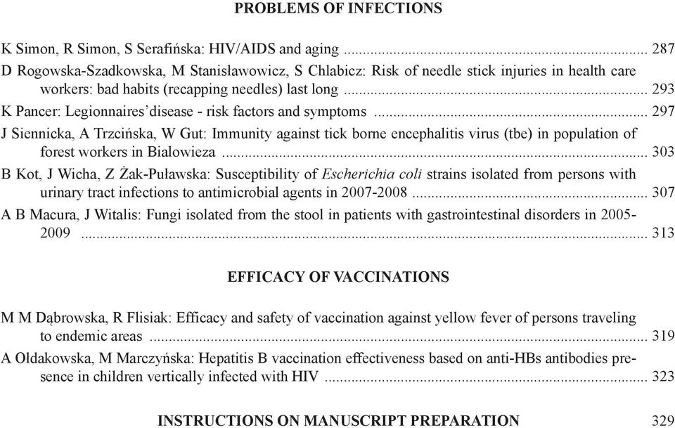 .. 293 K Pancer: Legionnaires disease - risk factors and symptoms.