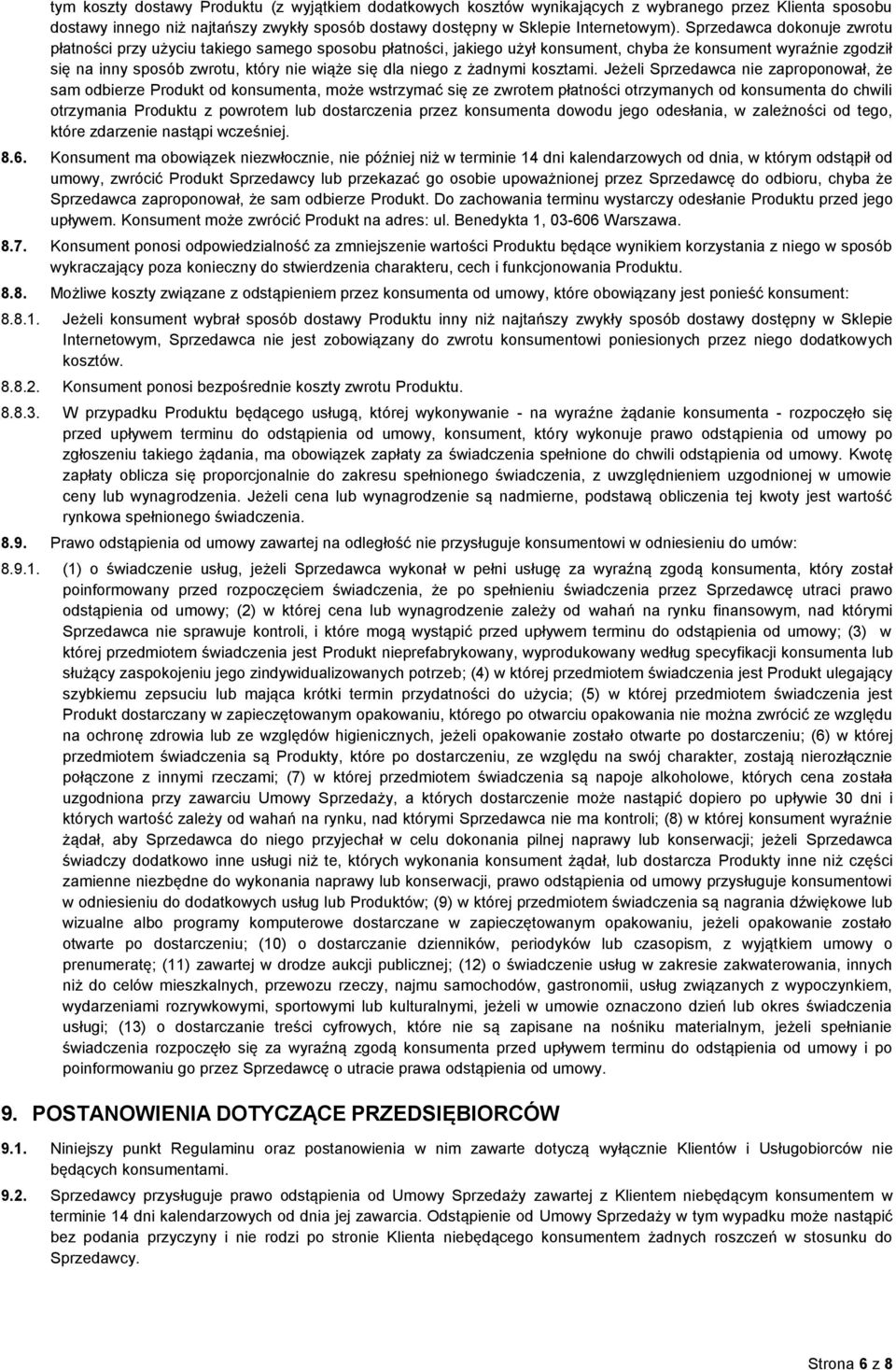 z żadnymi kosztami.