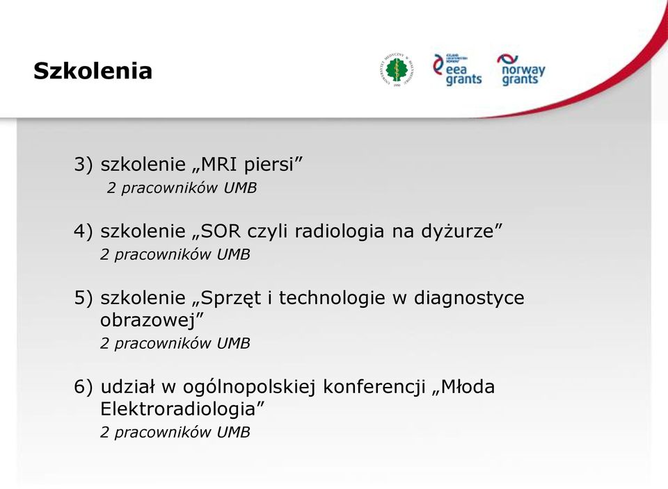 Sprzęt i technologie w diagnostyce obrazowej 2 pracowników UMB 6)