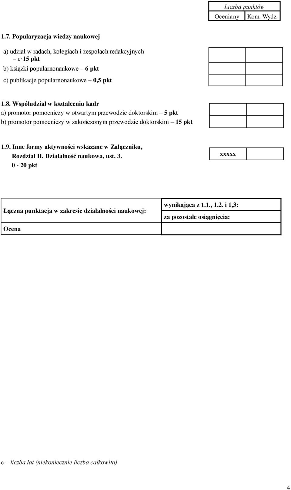 popularnonaukowe 0,5 pkt 1.8.