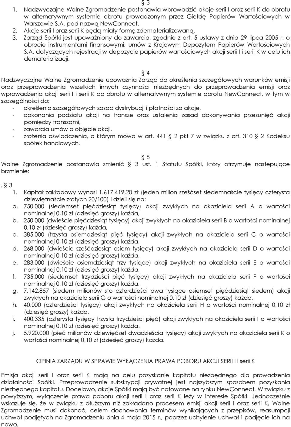 o obrocie instrumentami finansowymi, umów z Krajowym Depozytem Papierów Wartościowych S.A.