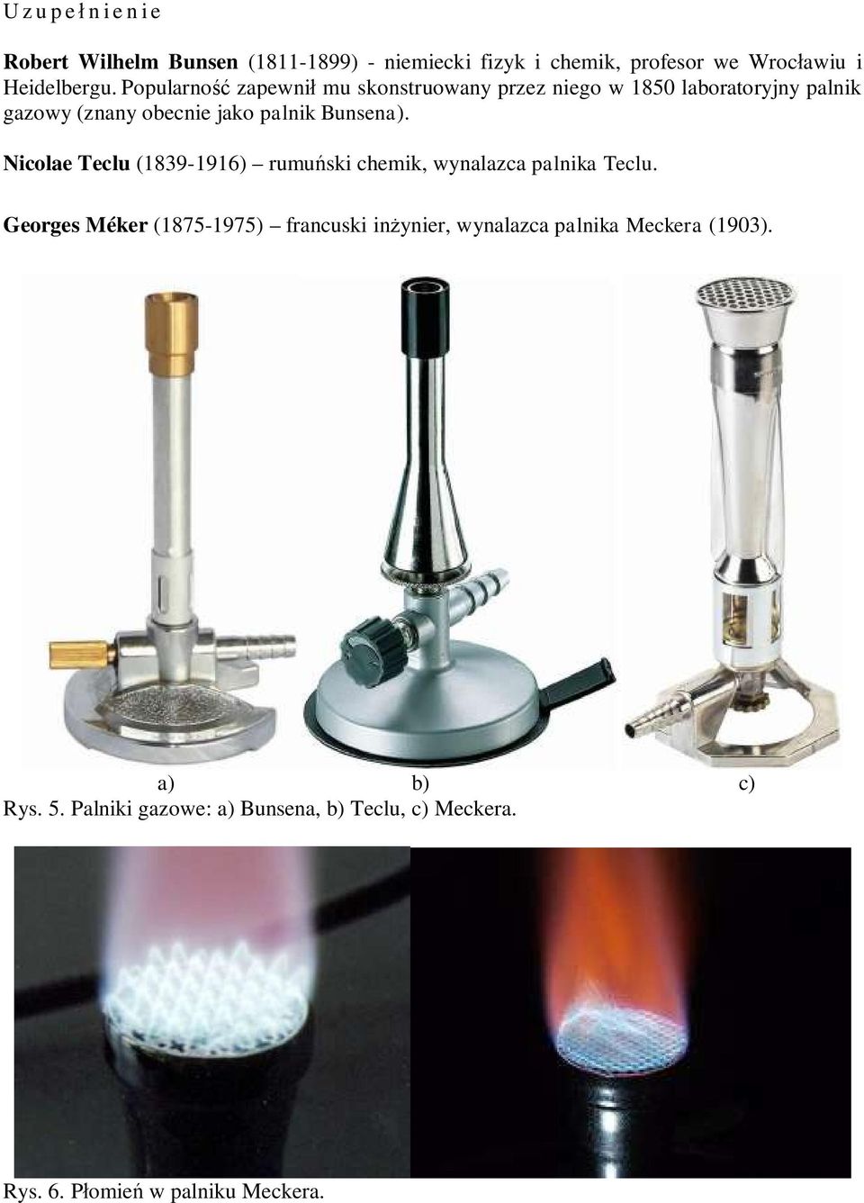 Wydział Chemii UMCS Zakład Technologii Chemicznej. Palniki gazowe. - PDF  Free Download