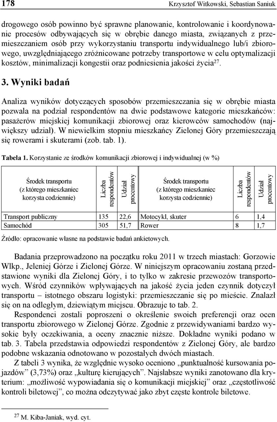 życia 27. 3.