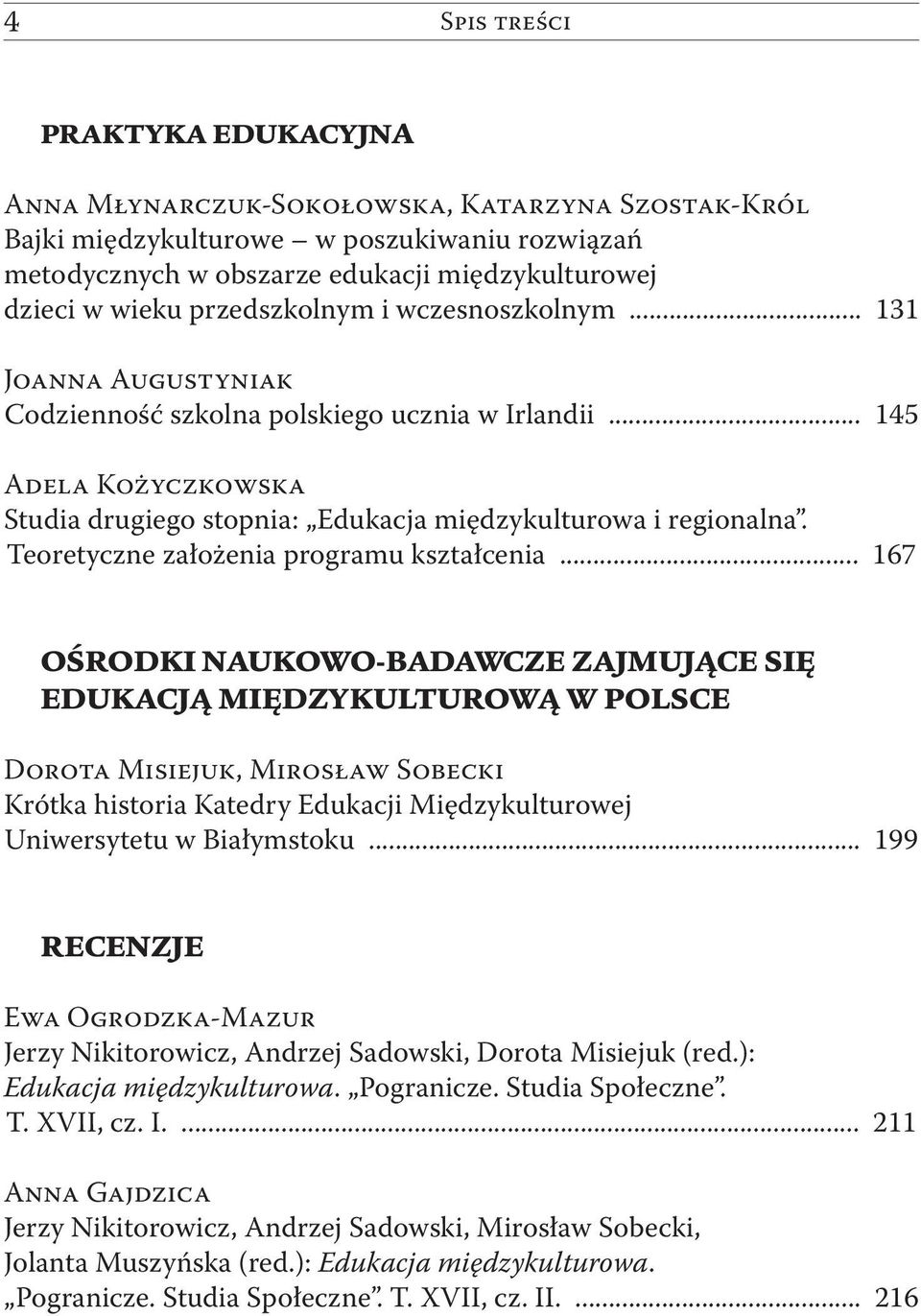 Teoretyczne założenia programu kształcenia.