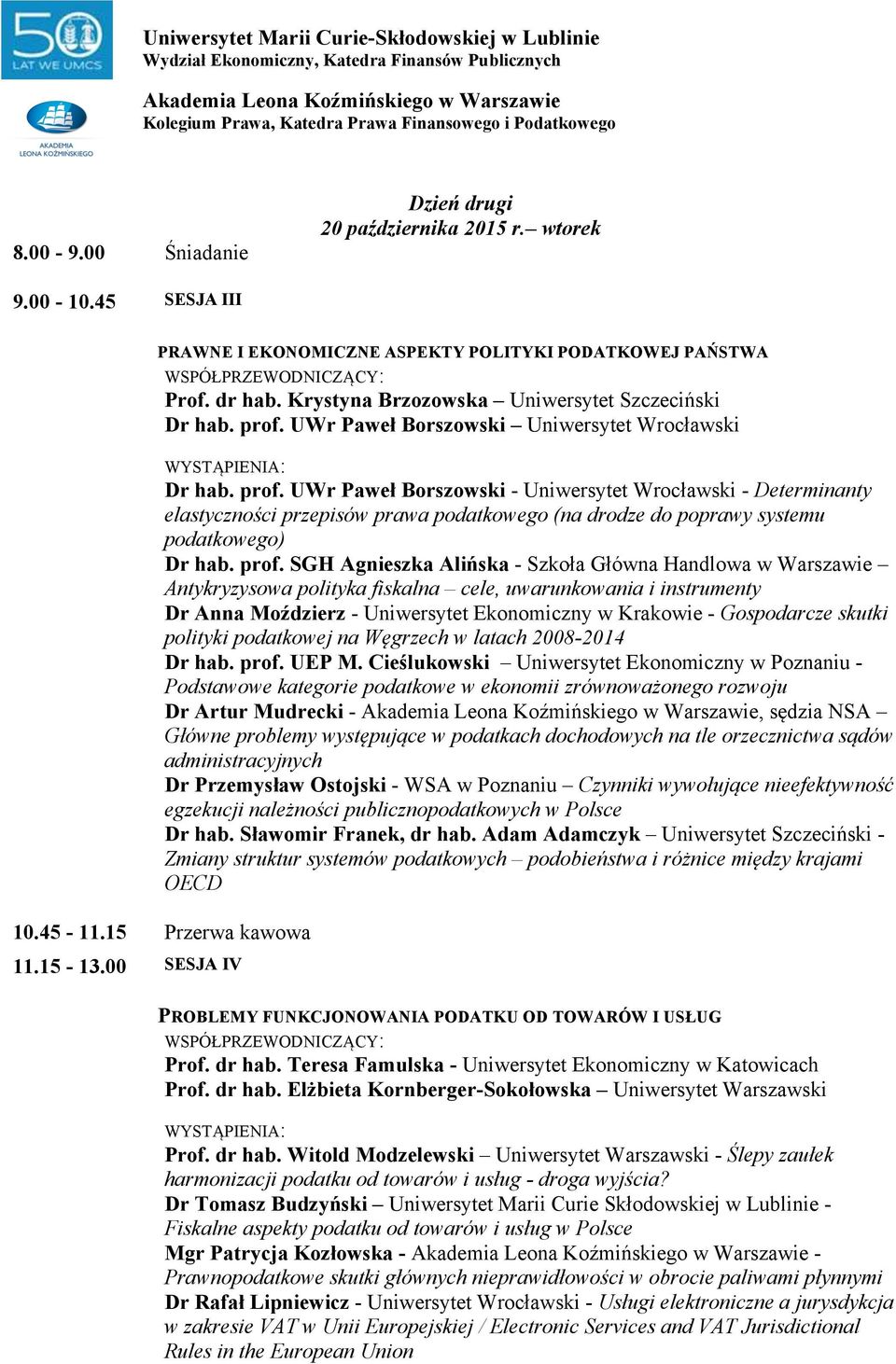 UWr Paweł Borszowski Uniwersytet Wrocławski Dr hab. prof.