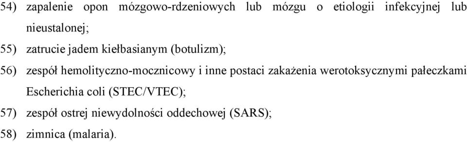 hemolityczno-mocznicowy i inne postaci zakażenia werotoksycznymi pałeczkami