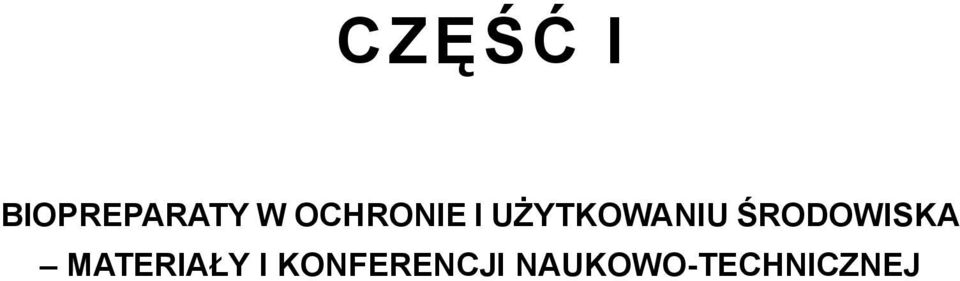 MATERIA Y I KONFERENCJI