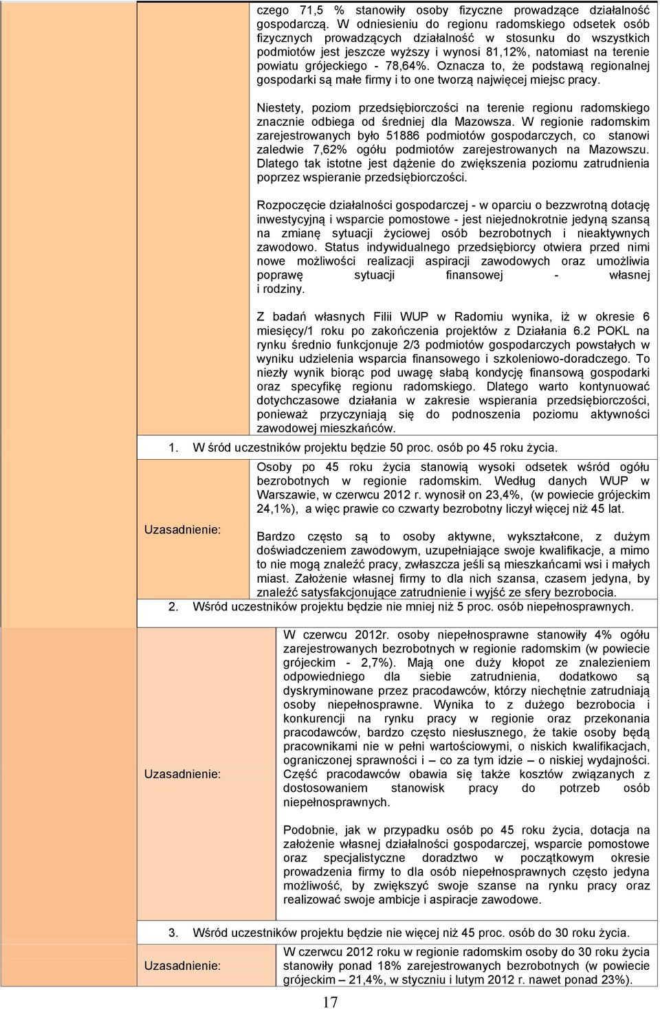 - 78,64%. Oznacza to, że podstawą regionalnej gospodarki są małe firmy i to one tworzą najwięcej miejsc pracy.