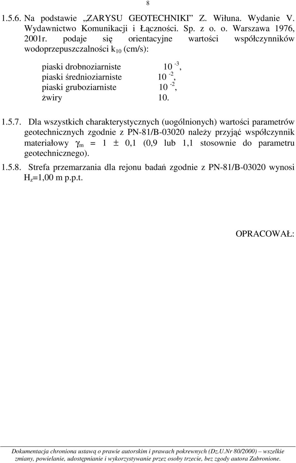 gruboziarniste 10-2, żwiry 10. 1.5.7.