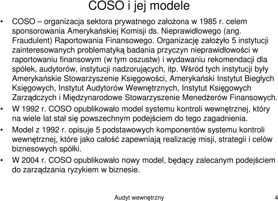 nadzorujących, itp.