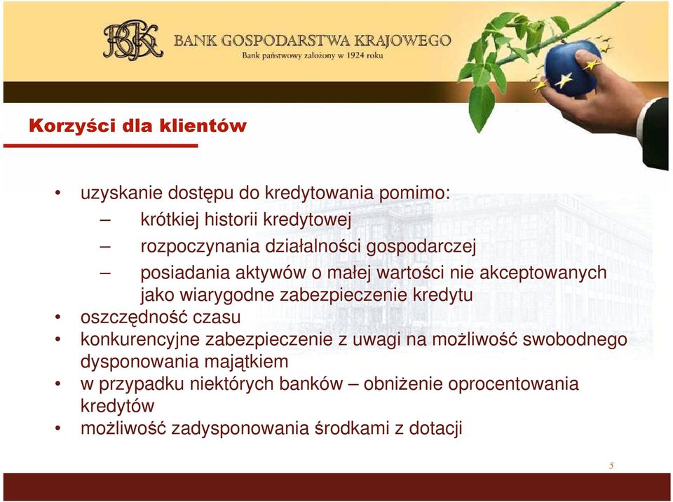 zabezpieczenie kredytu oszczędność czasu konkurencyjne zabezpieczenie z uwagi na możliwość swobodnego