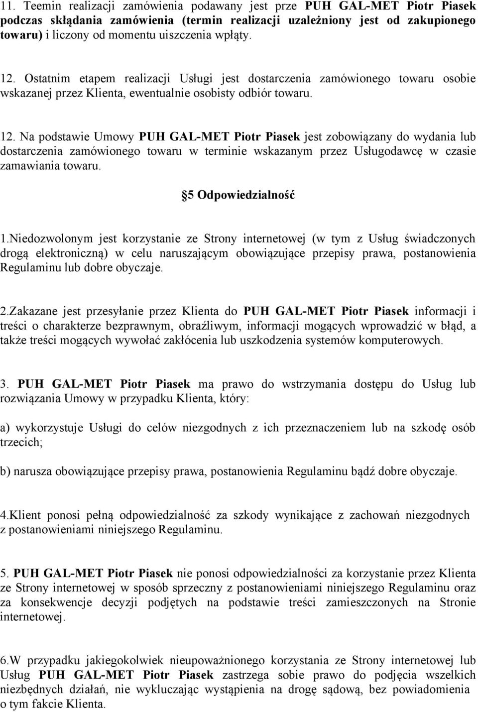 5 Odpowiedzialność 1.
