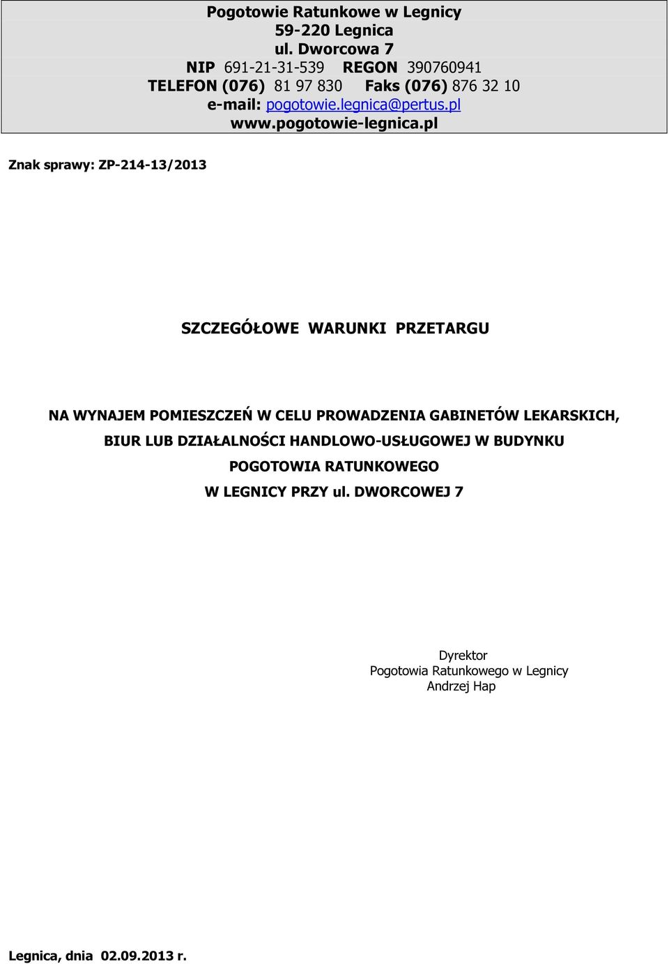 pl www.pogotowie-legnica.