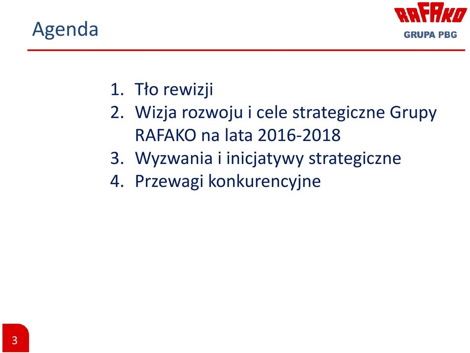 Grupy RAFAKO na lata 2016-2018 3.
