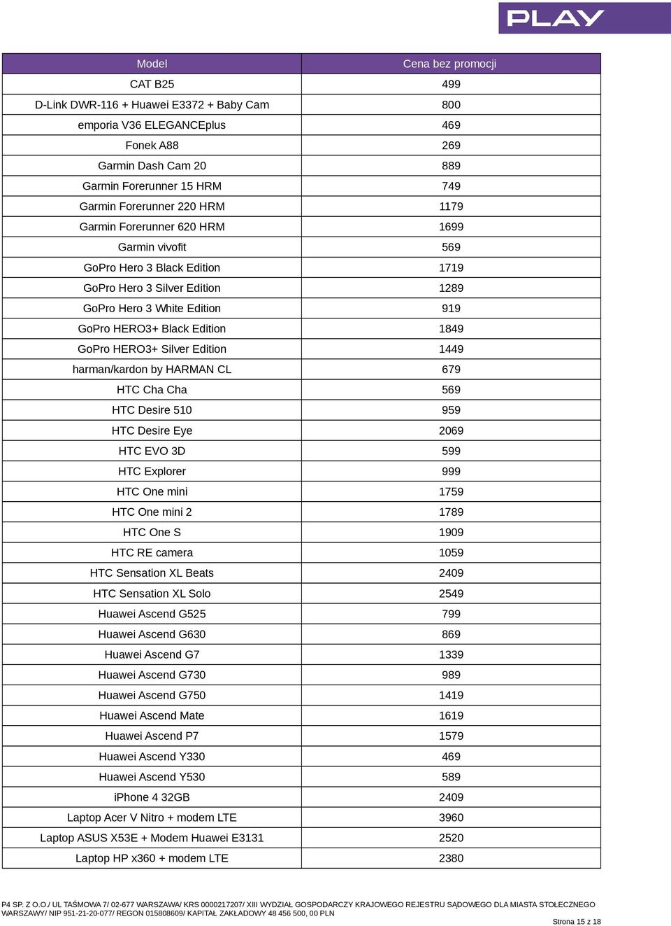 1449 harman/kardon by HARMAN CL 679 HTC Cha Cha 569 HTC Desire 510 959 HTC Desire Eye 2069 HTC EVO 3D 599 HTC Explorer 999 HTC One mini 1759 HTC One mini 2 1789 HTC One S 1909 HTC RE camera 1059 HTC