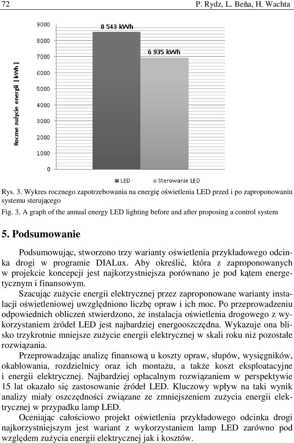 Aby określić, która z zaproponowanych w projekcie koncepcji jest najkorzystniejsza porównano je pod kątem energetycznym i finansowym.