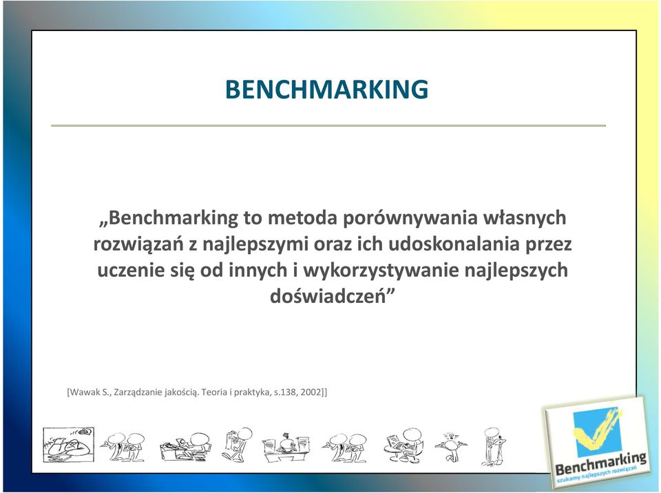 uczenie się od innych i wykorzystywanie najlepszych