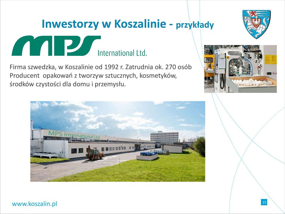 270 osób Producent opakowań z tworzyw