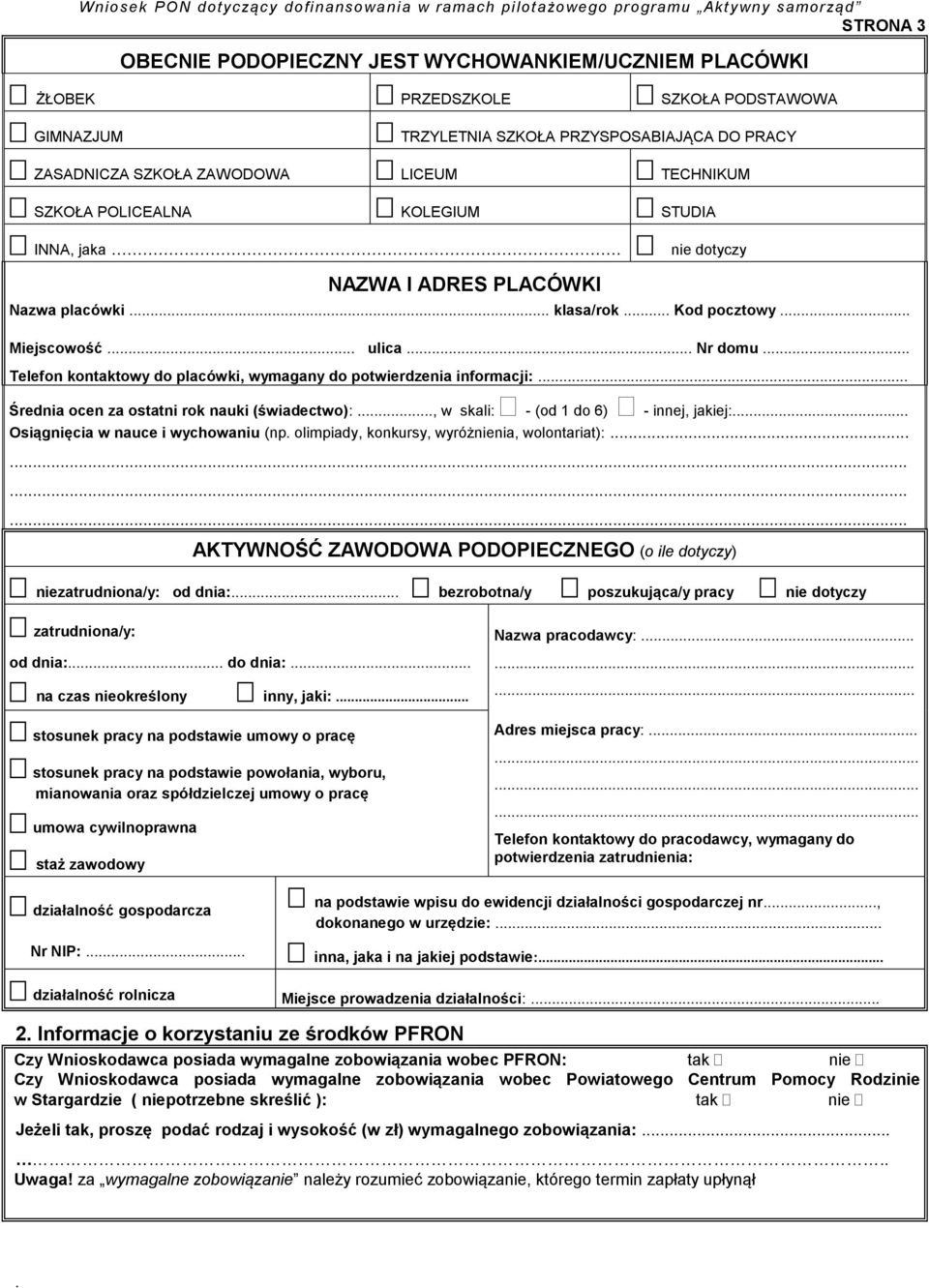 potwierdzenia informacji: Średnia ocen za ostatni rok nauki (świadectwo):, w skali: - (od 1 do 6) - innej, jakiej: Osiągnięcia w nauce i wychowaniu (np olimpiady, konkursy, wyróżnienia, wolontariat):