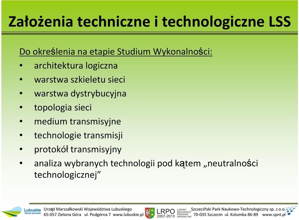 dystrybucyjna topologia sieci medium transmisyjne technologie transmisji