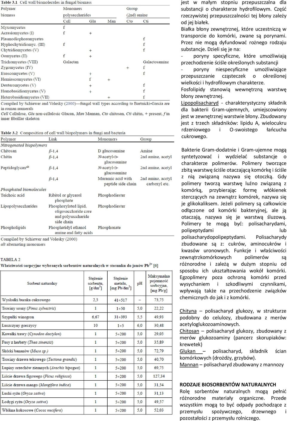 Dzieli się je na: - poryny specyficzne, które umożliwiają przechodzenie ściśle określonych substancji - poryny niespecyficzne umożliwiające przepuszczanie cząsteczek o określonej wielkości i