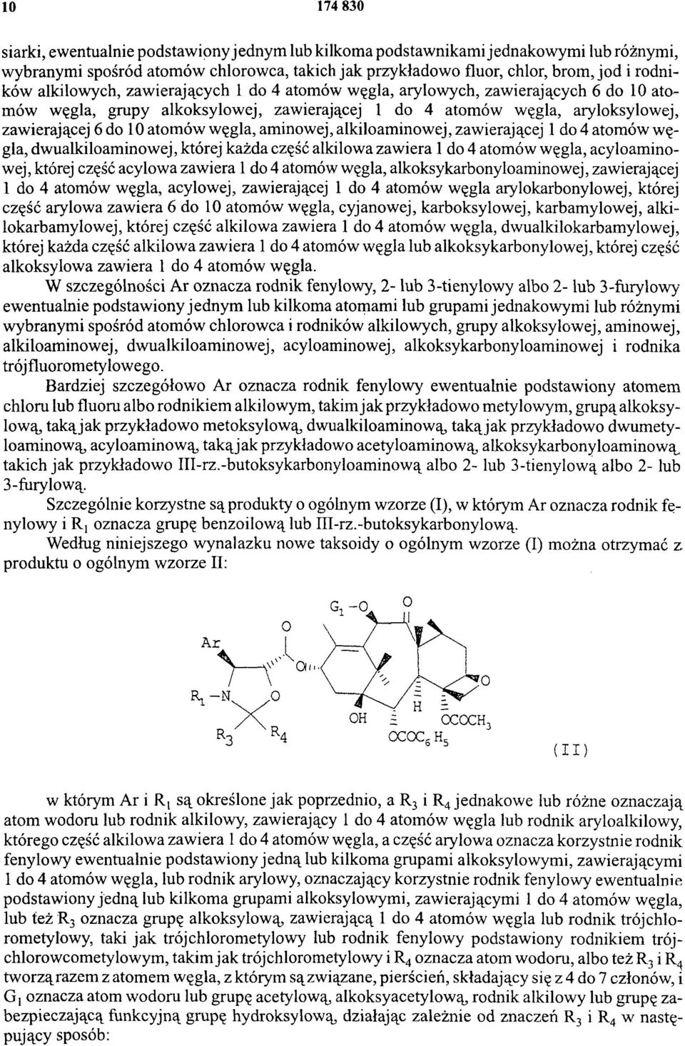 aminowej, alkiloaminowej, zawierającej 1 do 4 atomów węgla, dwualkiloaminowej, której każda część alkilowa zawiera 1 do 4 atomów węgla, acyloamino wej, której część acylowa zawiera 1 do 4 atomów