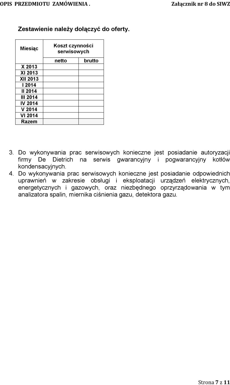 kondensacyjnych. 4.