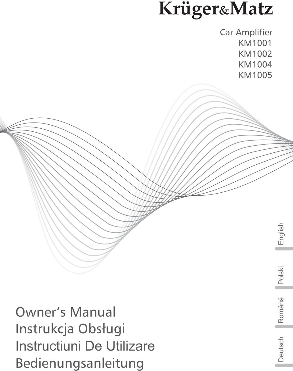 Manual Instrukcja Obs³ugi Instructiuni