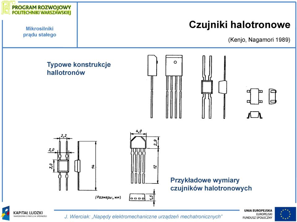 hallotronów Przykładowe